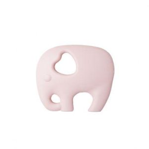 Nibbling Bitering Elefant Rosa
